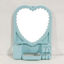 Household wash wall hang wall of basin princess dorm bathroom dresser wall hanging wall - mounted bedroom hanging mirror