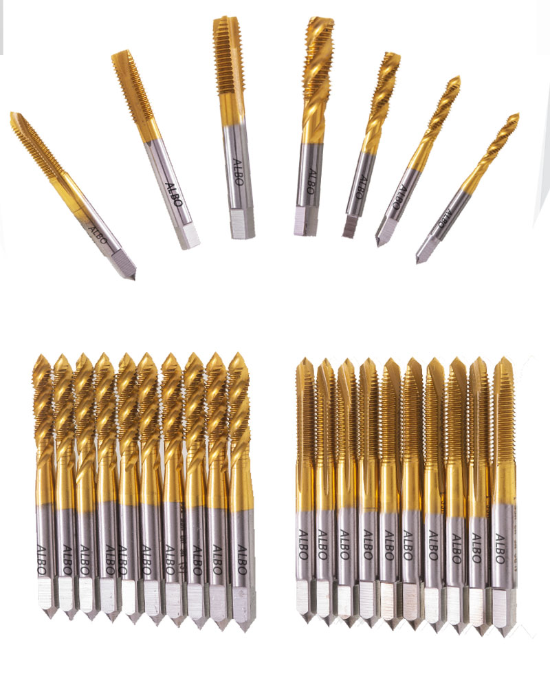 奥尔堡含钴不锈钢专用机用丝锥先端螺旋盲孔攻丝钻头丝锥m3m4m6m8