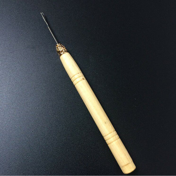 接发工具钩针硅胶无痕支持手钩商用假发手工材料羽毛工具脏辫配件