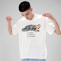 UZIS video game socks cub cotton short sleeve summer pixel printing trend basketball body shirt men and women couples same T-shirt