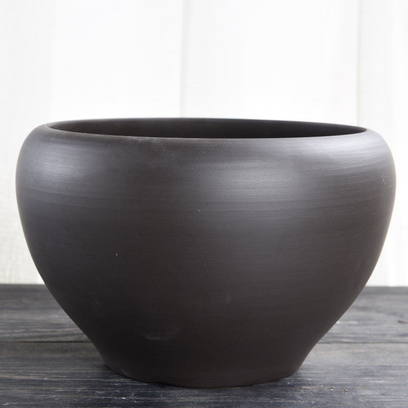 Violet arenaceous nonporous hydroponic flower pot ceramic special creative water lily bowl lotus refers to tea leaf lotus other copper wire grass to wash