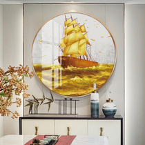 One Sail Smooth Cross Stitch 2020 New Line Embroidered Living Room Modern Chinese Small Pieces Bedroom Hyun Guan Herself Embroidered