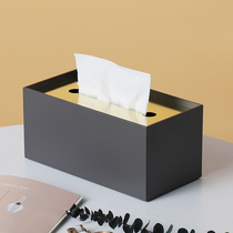 North Eurowind Metal Polished Hand Tissue Box Living Room Dining Room Restaurant Upscale Light Lavish Creative Desktop Crammy Cardboard Room Hem