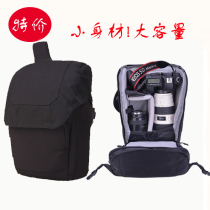 Canon Nikon single shoulder SLR camera bag Canon White micro single outdoor backpack 70d700d professional photography bag