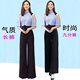 Lengthened vertical waist high-waist wide-leg pants women summer spring and autumn casual wild non-iron straight wide leg big feet mop dancing pants Lengthened vertical waist high-waist wide-leg pants women summer spring and autumn casual wild non-iron straight wide leg big feet mop dancing pants