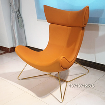 Designer Imola casual sofa recliner glass fiber reinforced plastic inner frame leather color custom sample room European and American spot