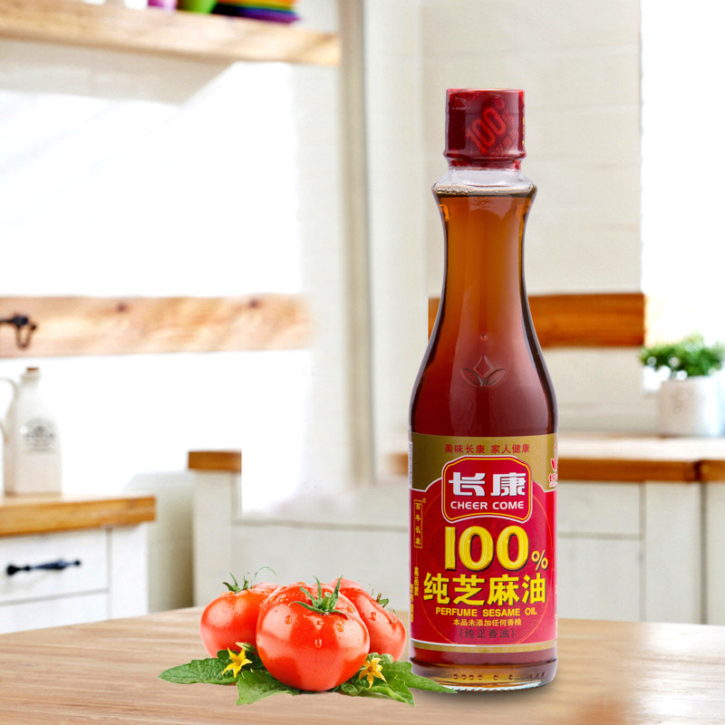 长康 纯芝麻油 360ml*2瓶 天猫优惠券折后￥39.8包邮（￥49.8-10）