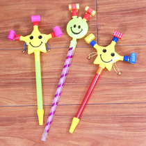 Whistles Children Kindergarten Whistleblowing Telescopic Dragon Roll Toy Baby Keisei Trumpeter Whistles Child Toys Innocuous