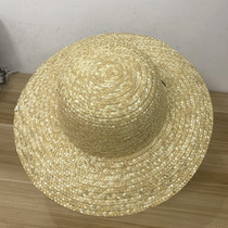 Sun hat straw hat wide eaves old people migrant workers big head small beach Joker seaside portable summer