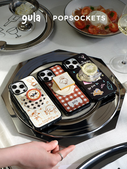 Popsockets x Gula 협동 시리즈 버블 폰 홀더 자기 강아지 토스트 스파클링 와인 Popsockets x Gula 협동 시리즈 버블 폰 홀더 자기 강아지 토스트 스파클링 와인