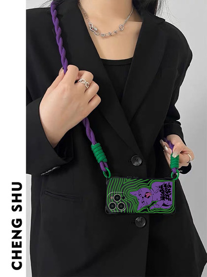 트렌디 브랜드 귀여운 만화 크로스 바디 끈에 적합한 애플 14 휴대 전화 케이스 iPhone iPhone 15Pro Max Niche New 12 실리콘 11 슈퍼 핫 인터넷 유명인 14Pro/13 보호 커버 15 스트랩 경사 스트랩 트렌디 브랜드 귀여운 만화 크로스 바디 끈에 적합한 애플 14 휴대 전화 케이스 iPhone iPhone 15Pro Max Niche New 12 실리콘 11 슈퍼 핫 인터넷 유명인 14Pro/13 보호 커버 15 스트랩 경사 스트랩