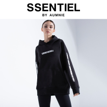 AUMNIE Aomini Social Hooded Top Men and Ladies Same Thick Basic Joker Loose Sweater Jacket