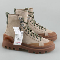 11 11 18 ZR new men and women Fashion Martin boots thick bottom heightening 100 lap tooling boots comfortable and non-slip