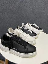 10 25 J R NEW TIDE EXTRAVAGANT MEN AND WOMEN GENUINE LEATHER CASUAL SHOES 100 HITCH TIDE BOARD SHOES SLOW SHOCK NON-SLIP SOLE