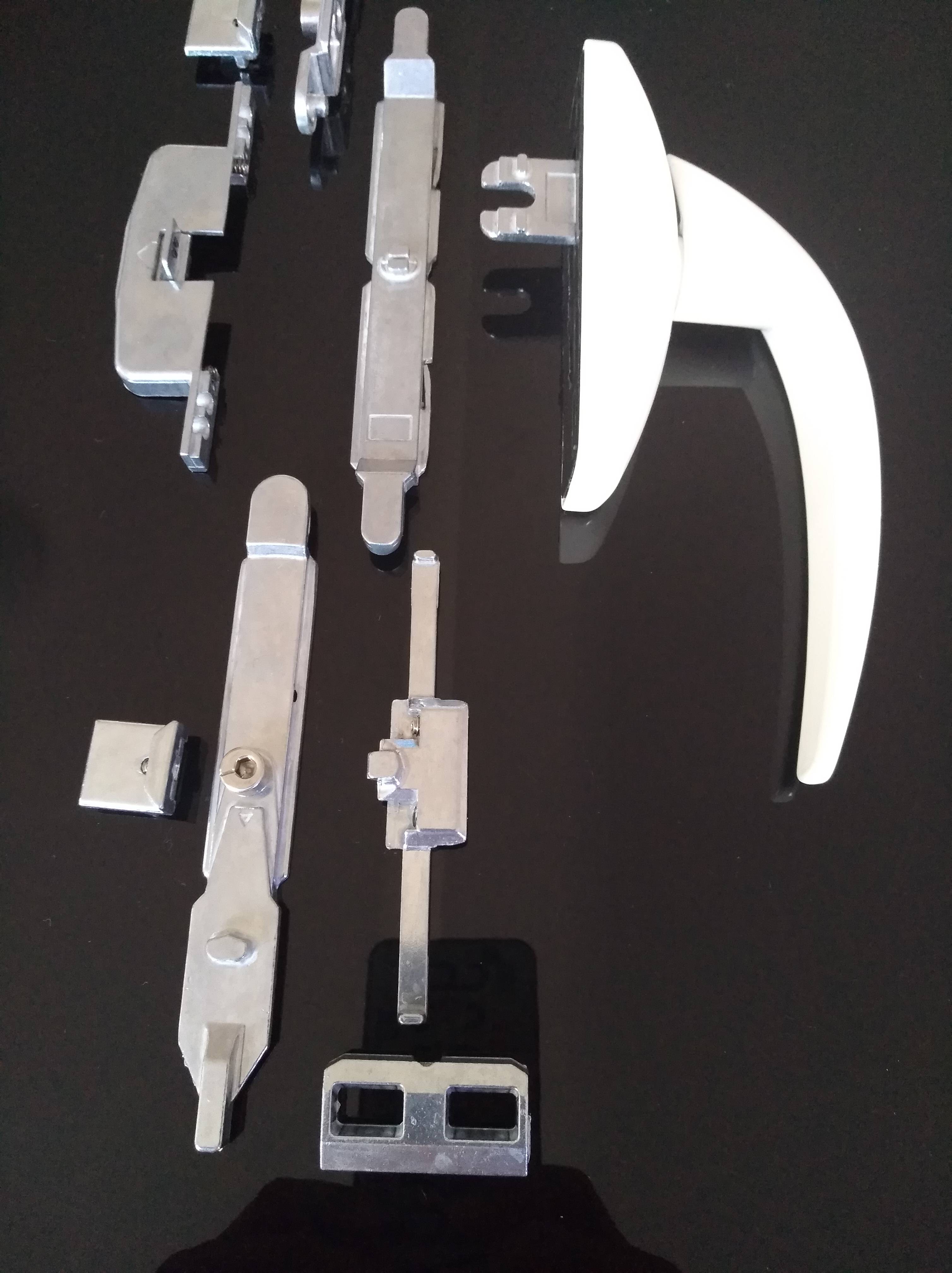 塔旋牌断桥铝平开窗改装内开内倒窗五金件铝合金平开上悬窗配件锁