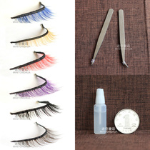 Mini fairy-multi-color eyelash tweezers Eyelash glue 3 points 4 points 6 points 8 points BJD doll eyelashes