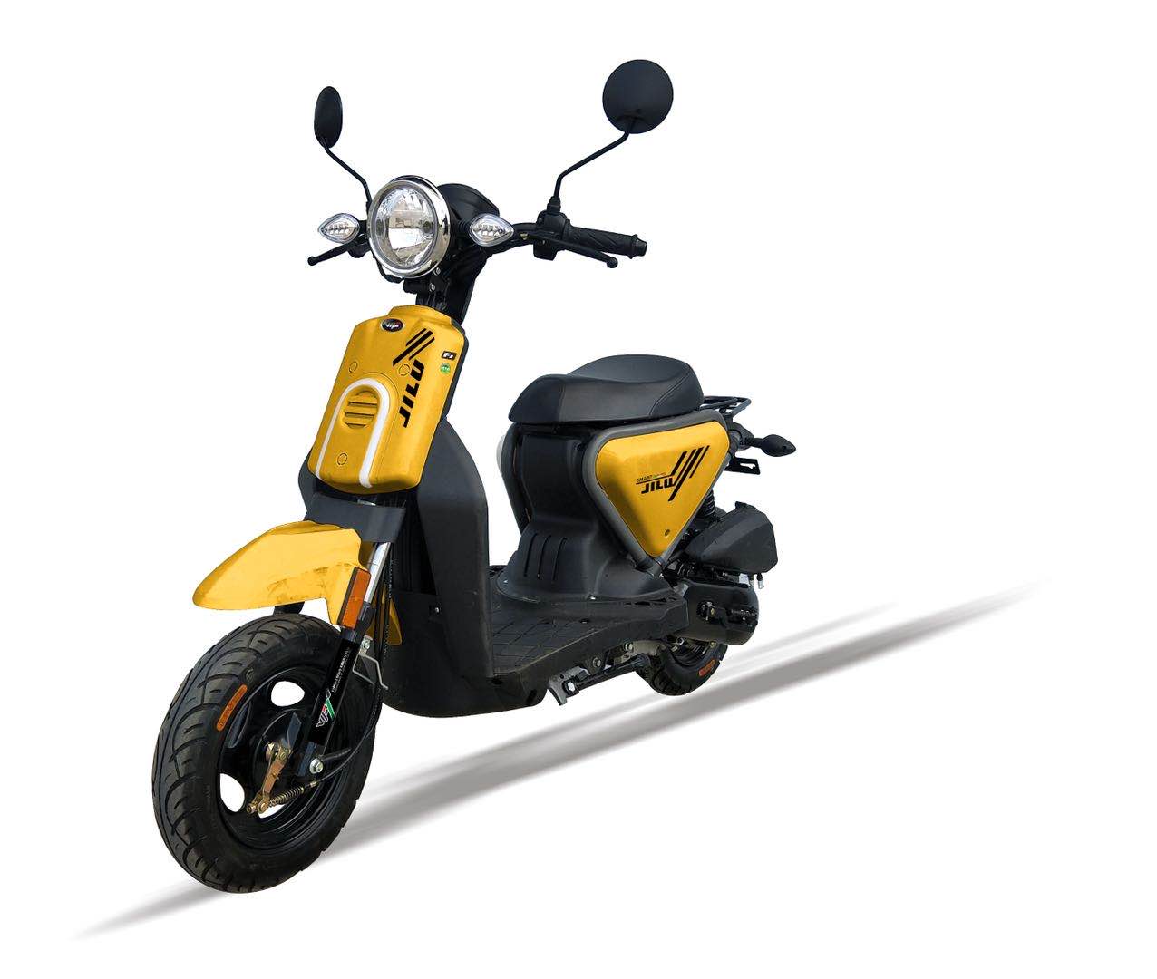 50cc电喷踏板摩托车wy50qt-11e轻便燃油助力车