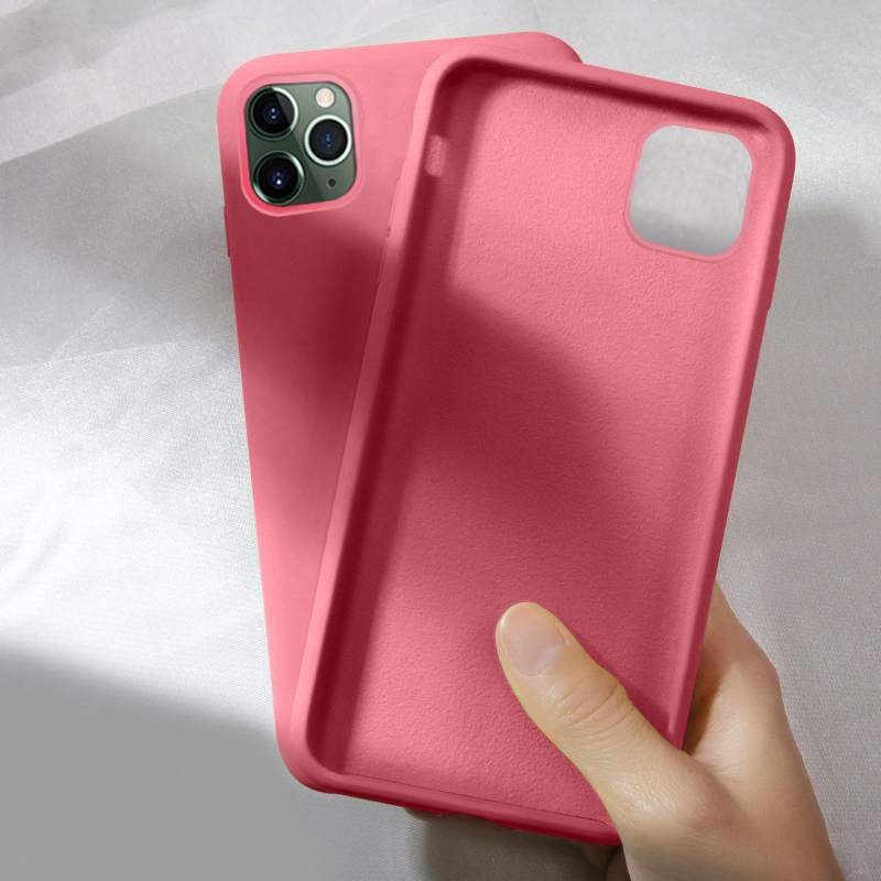 苹果X手机壳iPhone11Pro max新款液态硅胶iPhonex全包xr超薄7p/8plus防摔软壳XsMax潮Pro Max女男iphoneXR套