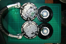 Technics Panasonic RP-DJ1210 1200 DJ headphones speaker cable repair dedicated connection