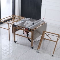 New precision rail stainless steel saw table small portable home decoration dust-free mother saw foldable movement