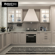 Boloni whole cabinet custom European combination storage kitchen cabinet countertop custom prepaid Venice