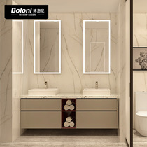 Boloni bathroom cabinet combination custom modern light luxury toilet bathroom storage cabinet custom prepaid Melbourne