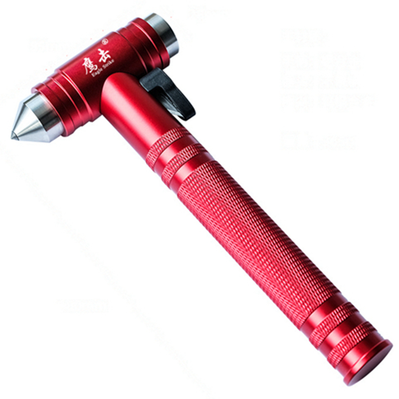 鹰击安全锤车用多功能金属汽车逃生锤消防自救锤车载破窗器带割刀