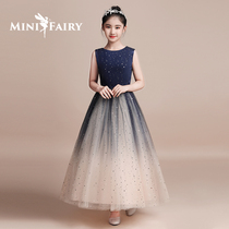 Childrens high-end dresses Flower girl princess dresses Girls birthday dresses Zhongda Tong Host evening dresses Piano dresses
