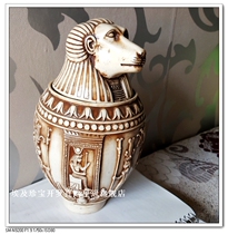 Spot Egyptian property statue Kano pique pot A baboon grand number 24 cm Egypt Direct purchase