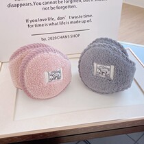 Anti-freeze cover ears Divine Instrumental Ear Shield Warm Woman Han Version Cute Earcap Ear Warm Ear cover Winter Care Ear Bag