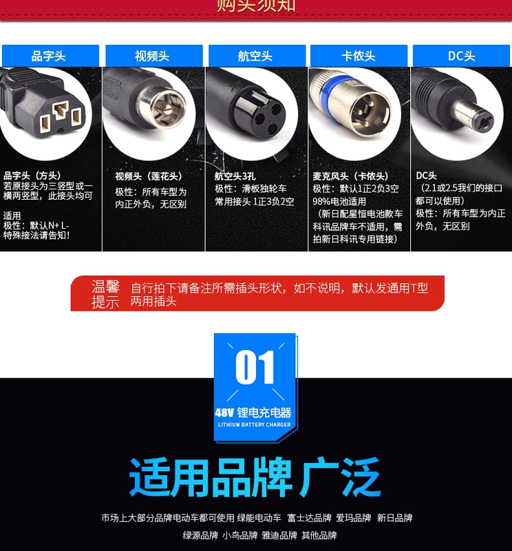 Bộ sạc pin lithium 58.4V2A58.8V54.8V xe cân bằng Harley sạc pin lithium - Smart Scooter