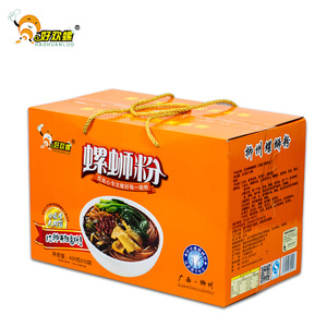好欢螺螺蛳粉400g*10袋礼盒装整箱 包邮广西柳州螺狮粉正宗螺丝粉