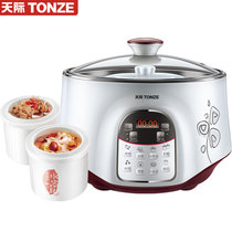 Tonze Skyrim DGD22-22EWG electric stew pot stewed straight through water stewed porridge and soup 1 pot 3 gall bladder 2 2L