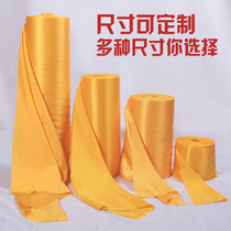 Yellow Cloth Buddha Hall Yellow cloth Buddha cloth Golden yellow silk cloth Silk cloth Satin cloth Dancing Taoist