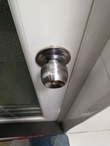 Indoor household universal round lock door lock spherical lock old-fashioned stainless steel outdoor spherical automatic lock room door