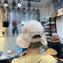 2021 autumn and winter South Korea East Gate memuse New Lamb hair Velcro fisherman hat warm hat children