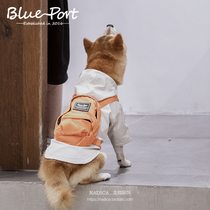 Blue Port Pet Clothing Spring Autumn Clothing Small Book Pack Windcoat Jacket Small And Medium Dog Cat Universal Pooch Clothes