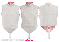 Spot ] German imported fencing equipment —Allstar Flower Sword Metal T clothing ( Water washed and rustless )