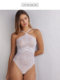 Intimissimi Yishuman 여성 패션 우아한 단색 꽃 레이스 Onesie BOD2542 Intimissimi Yishuman 여성 패션 우아한 단색 꽃 레이스 Onesie BOD2542
