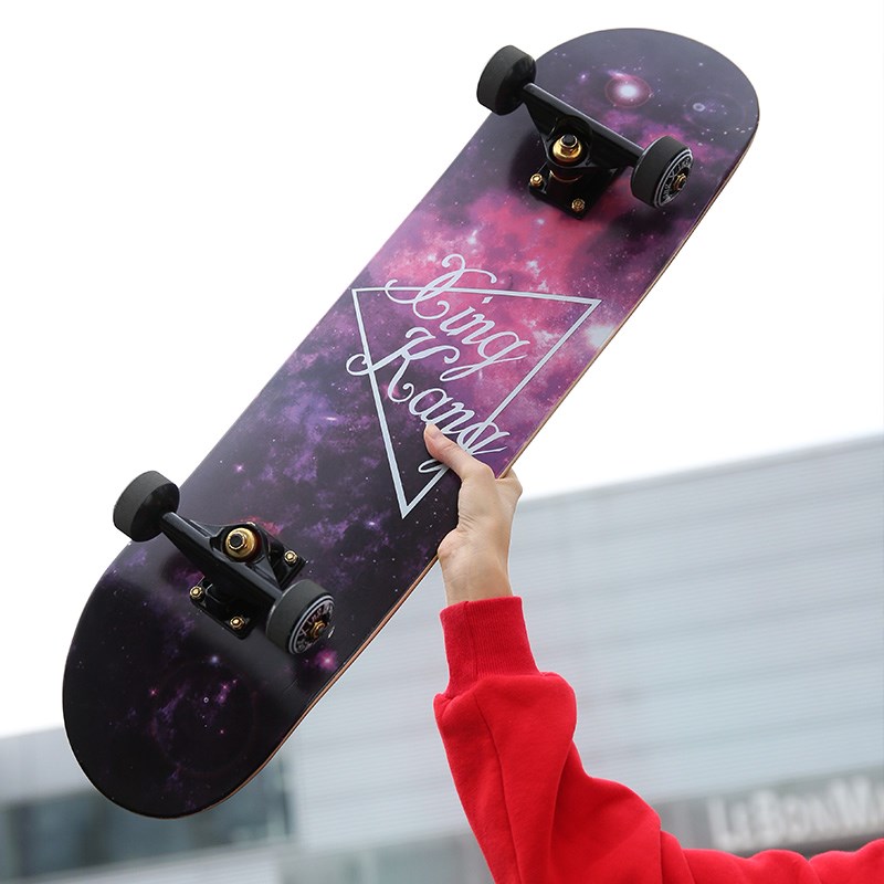 滑板四轮双翘双