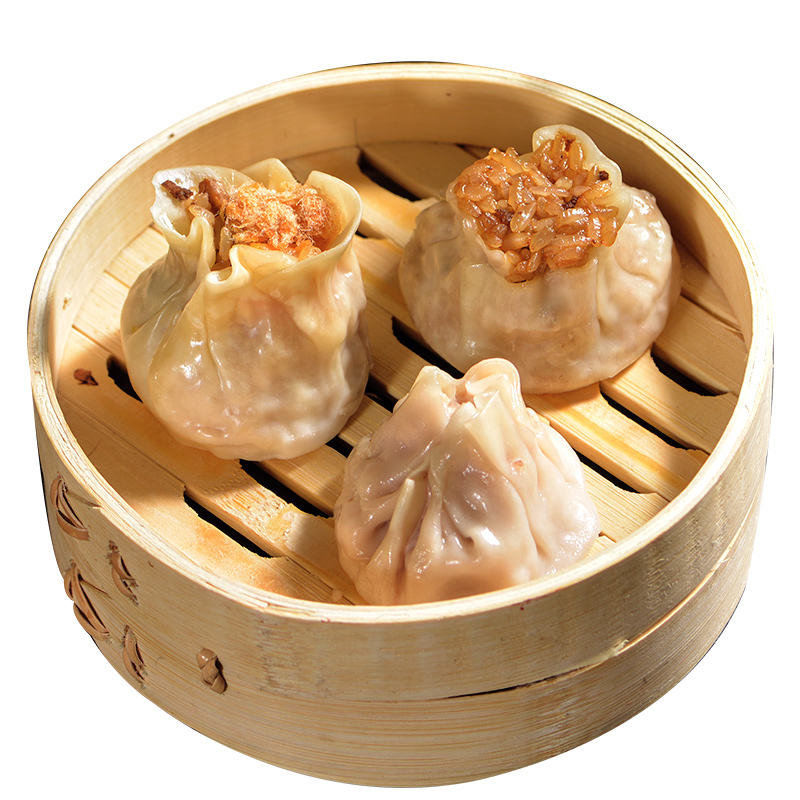 蛋黄肉松烧麦早餐速食糯米烧卖