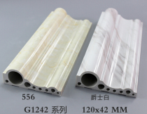 Background wall frame Imitation marble elevator door cover line fireproof window cover pressure edge line engineering villa decorative line