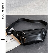 BOMaple Sports Skew Satchel Fashion Korean Version Trend Dead Fly Riding Guille Bag Chest Bag Mens Purse Personality Casual