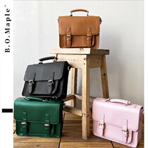 BOMaple Metropolitan Leisure Pure Color Retro Handbag Woman Temperament for Dirty Practical Bag Single Shoulder Bag Woman