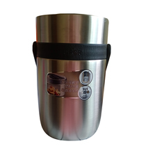 Supor 2L insulation lunch box can microwave heating 3 layers of vacuum stainless steel 304 office workers will hand in hand