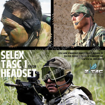 Element Authentic Z-TAC Seal Team Six Tactical Headphones zSelex TASC1 Single Tactical Headphones