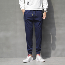 2021 summer new trendo brand Japanese loose Toe Toe closure overalls men handsome casual drawstring long pants