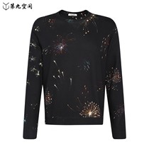 VALENTINO VALENTINO 21 Spring and Autumn new mens fashion fireworks printing casual sweater