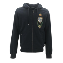 DG Dolce & Gabbana 21 Spring and Autumn new mens fashion simple zipper hooded casual jacket sweater
