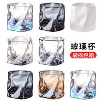 Creative wine glass personal single-layer beer glass cup advanced sense girl drinking Cup mens household set